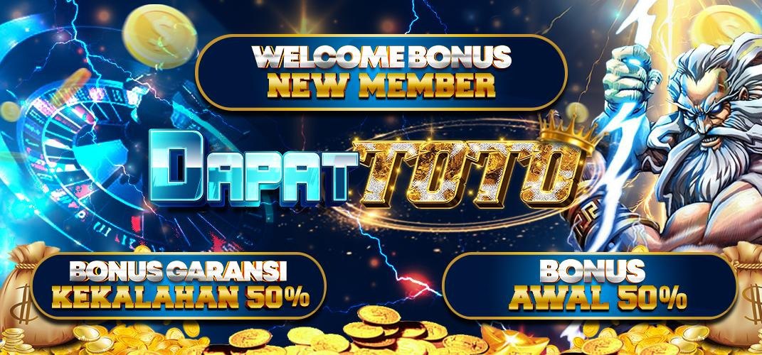 Dapattoto Welcome Bonus New Member